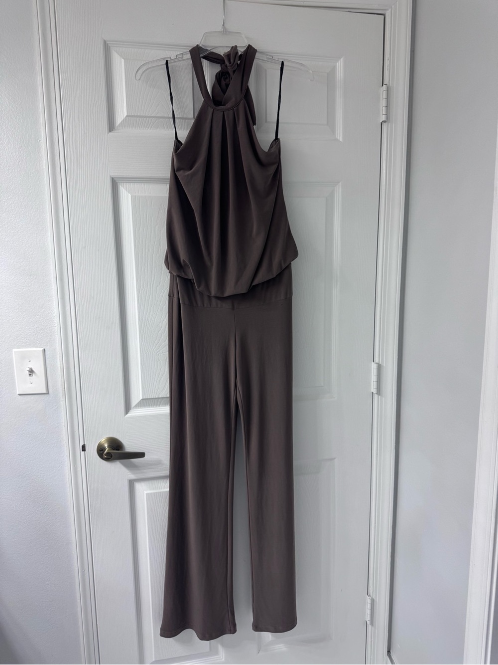 Vintage Brownish Taupe Jumpsuit!